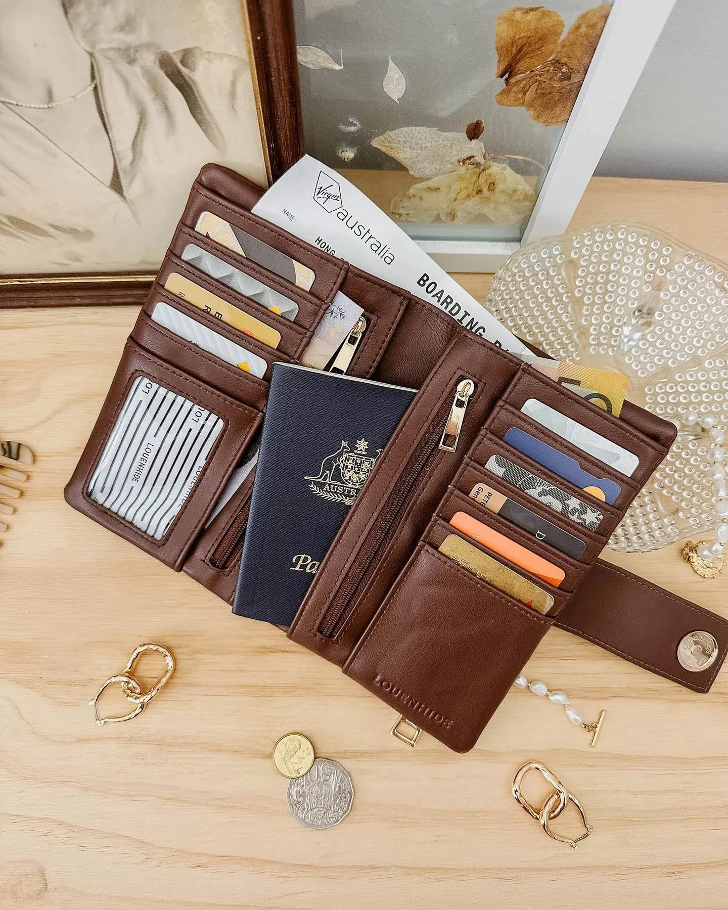 BAILEY WALLET COCOA