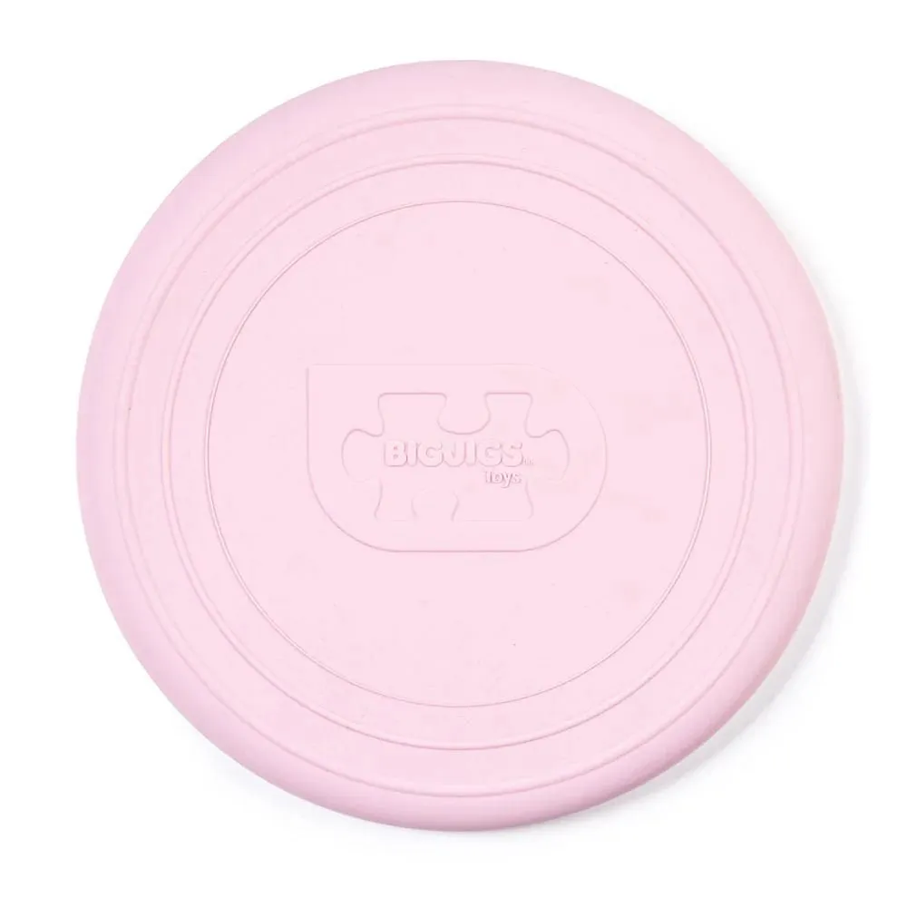 Bigjigs Pink Eco Bucket, Spade and Flyer Set