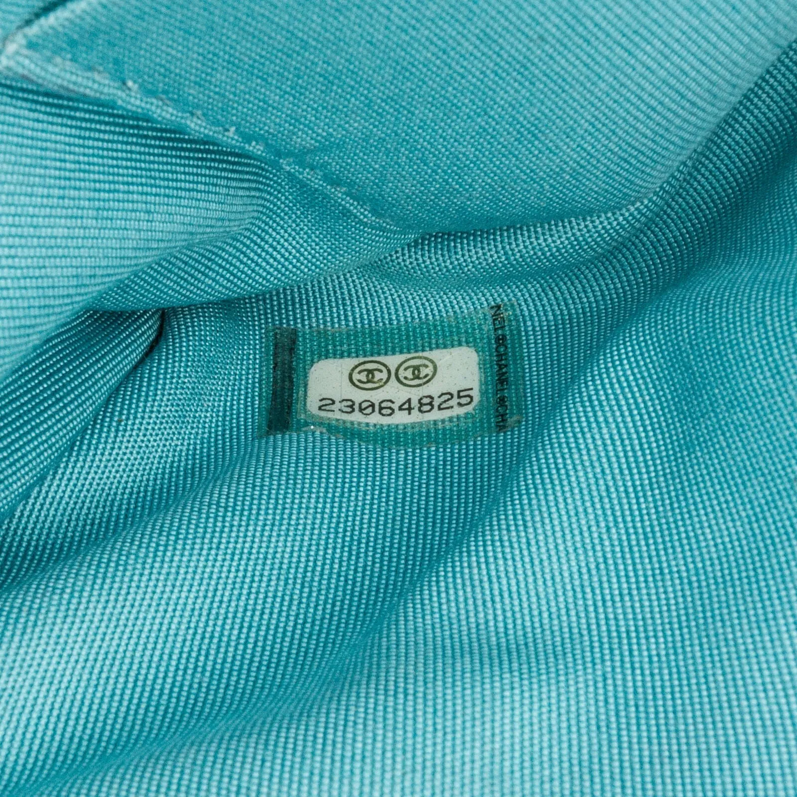 Chanel Cc Lambskin Double Zip