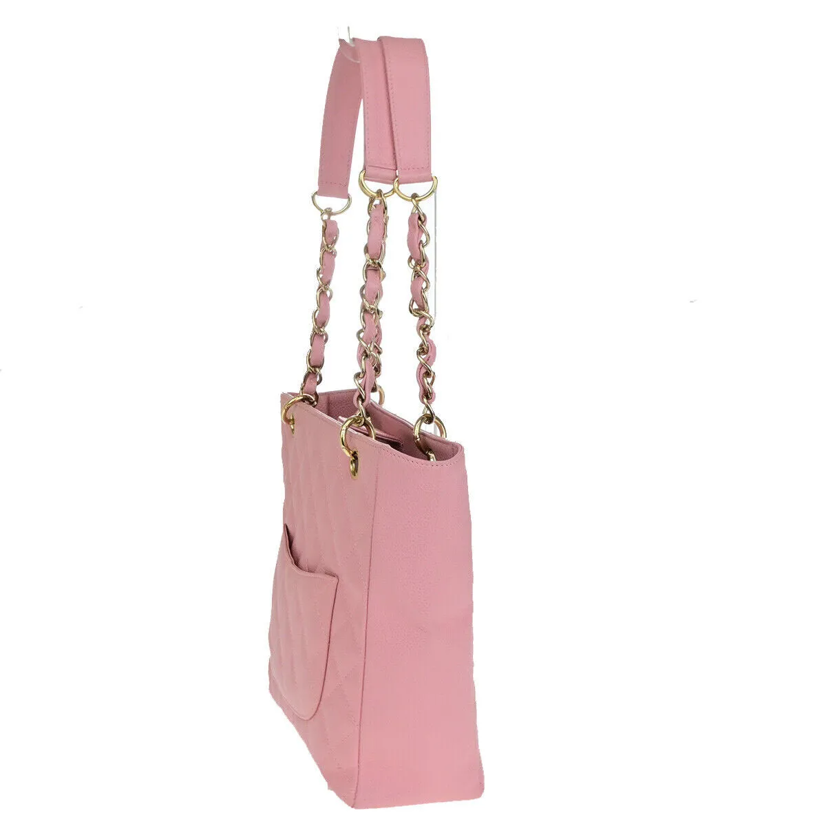 Chanel Cc Logo Pst Chain Shoulder Bag