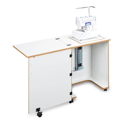 Compact Serger Cabinet in White