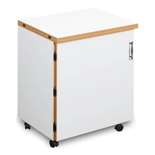 Compact Serger Cabinet in White