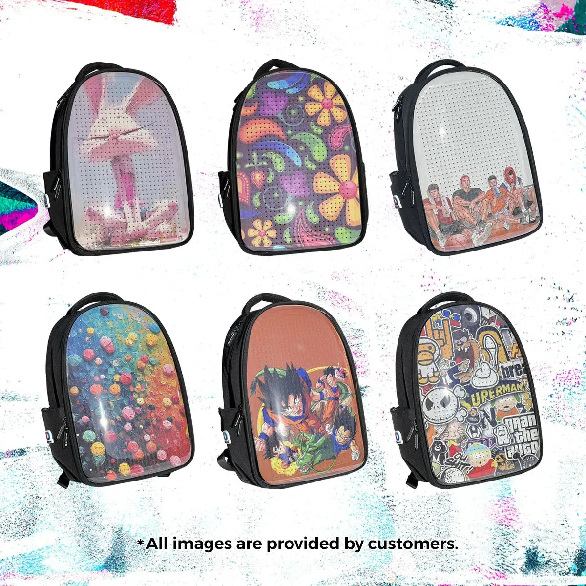 Custom Backpack Kit (Includes Backpack and Board, Supports Image Upload)