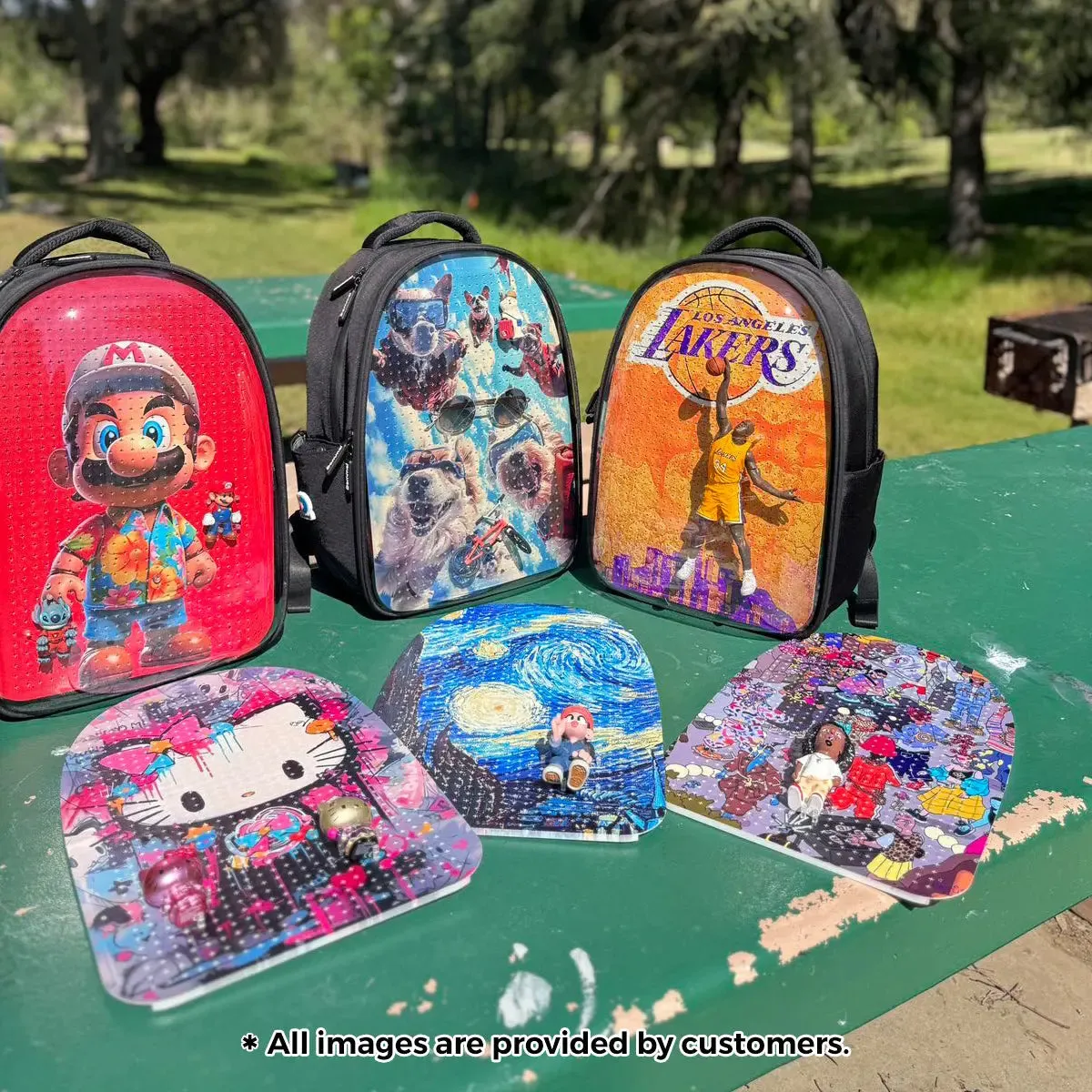 Custom Backpack Kit (Includes Backpack and Board, Supports Image Upload)