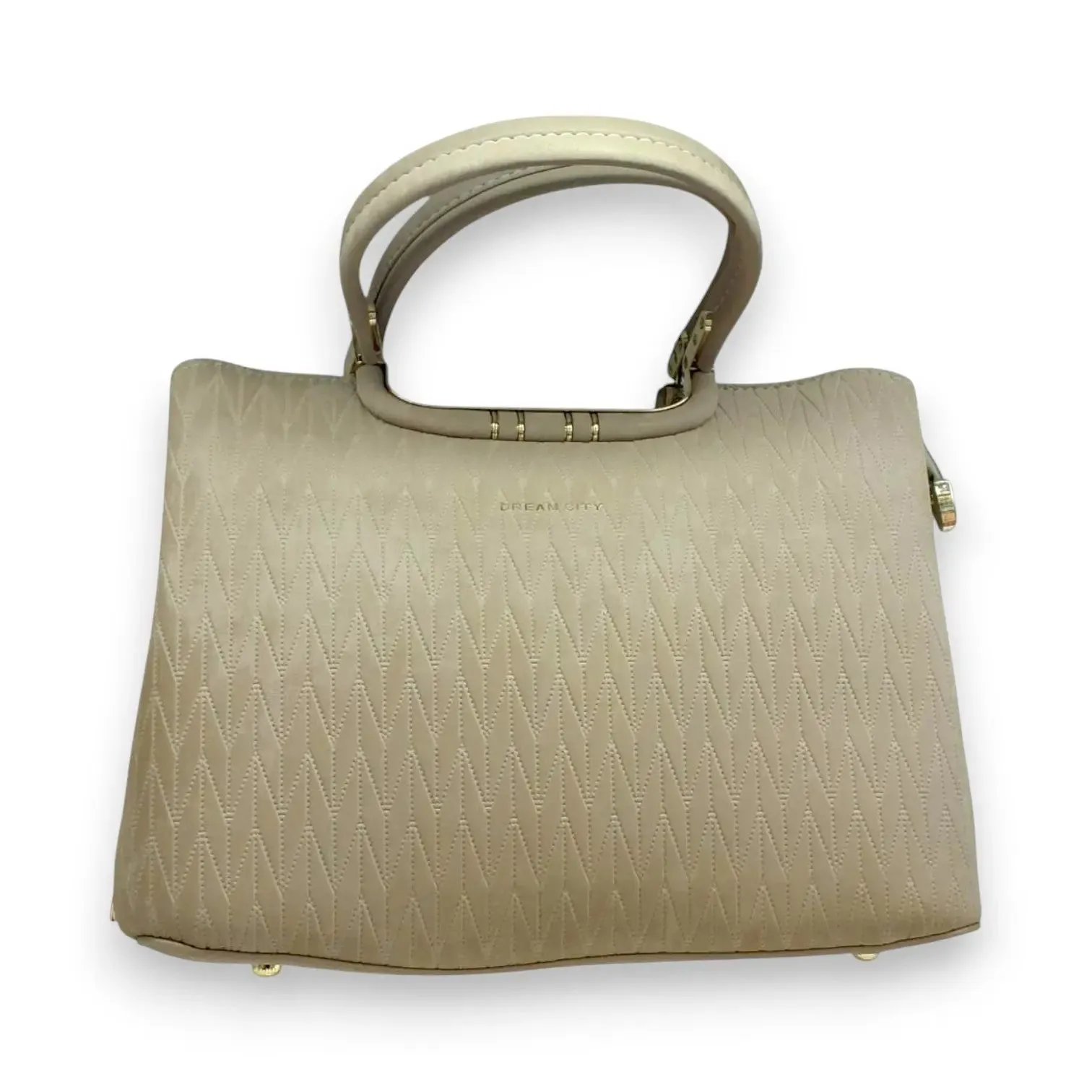Dream City Textured Handbag