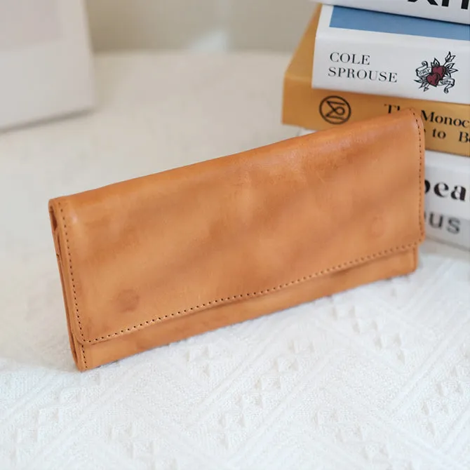 Elegant Women's Wallet With Coin Purse Genuine Leather Wallets For Ladies