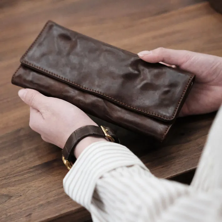 Elegant Women's Wallet With Coin Purse Genuine Leather Wallets For Ladies
