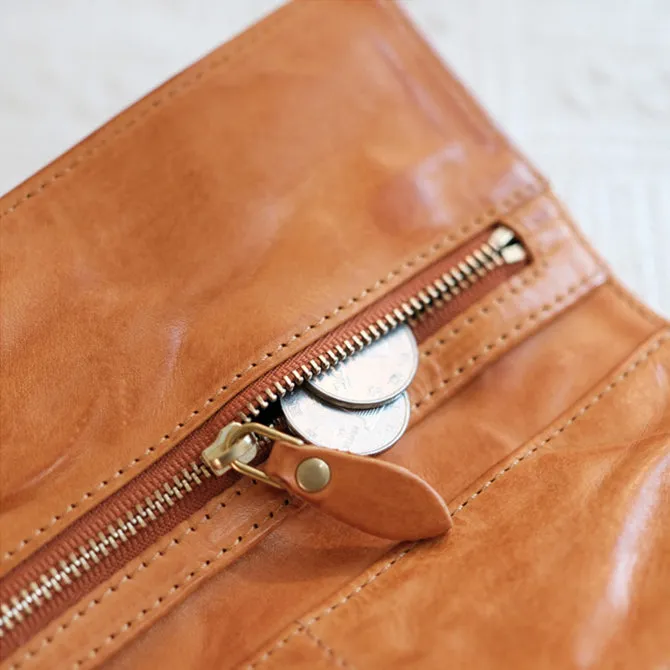 Elegant Women's Wallet With Coin Purse Genuine Leather Wallets For Ladies