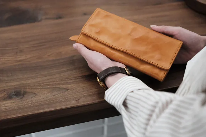 Elegant Women's Wallet With Coin Purse Genuine Leather Wallets For Ladies