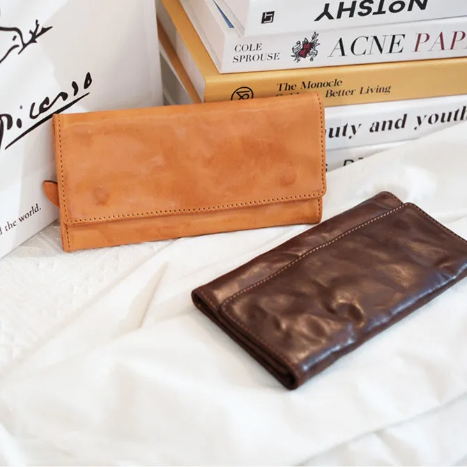 Elegant Women's Wallet With Coin Purse Genuine Leather Wallets For Ladies