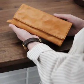Elegant Women's Wallet With Coin Purse Genuine Leather Wallets For Ladies