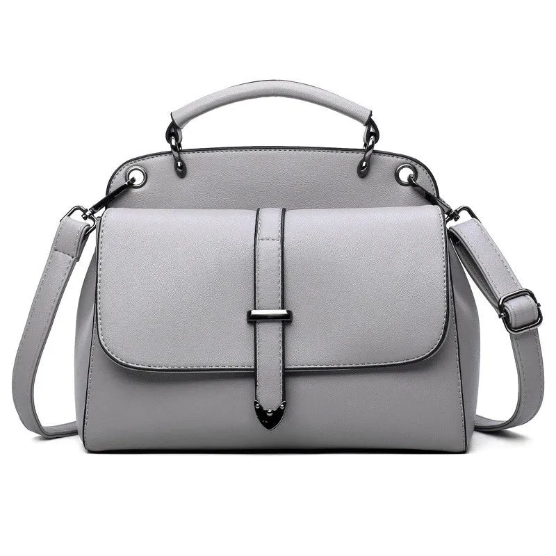 Famous Designer Brand Tote Bags Women Leather Handbags High Quality Messenger Crossbody Bags For Women Ladies Female Bolsa Grey