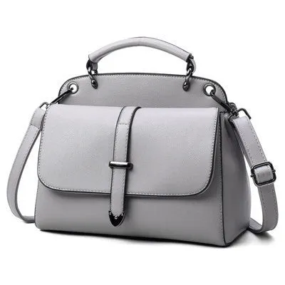 Famous Designer Brand Tote Bags Women Leather Handbags High Quality Messenger Crossbody Bags For Women Ladies Female Bolsa Grey