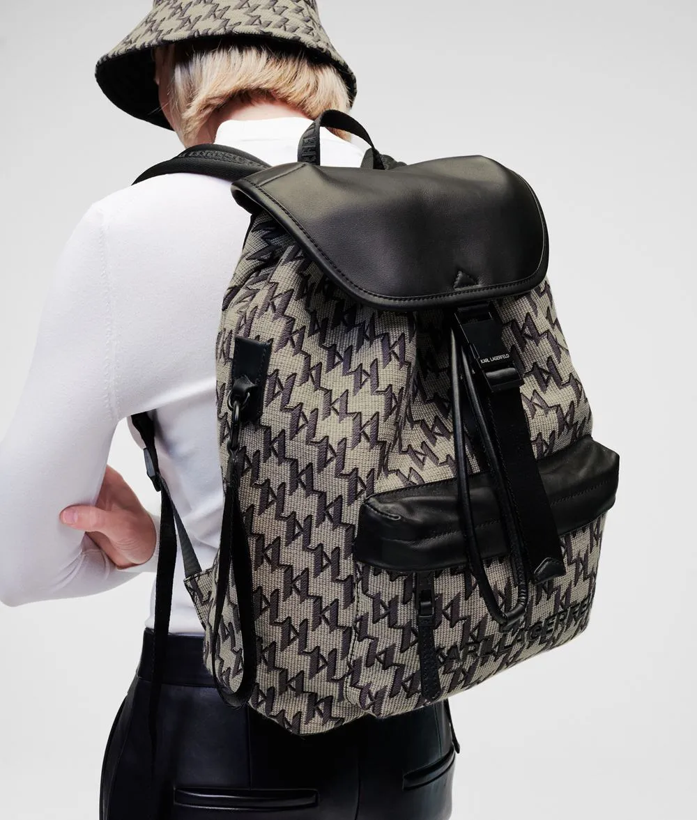 K/MONOGRAM NYLON BACKPACK