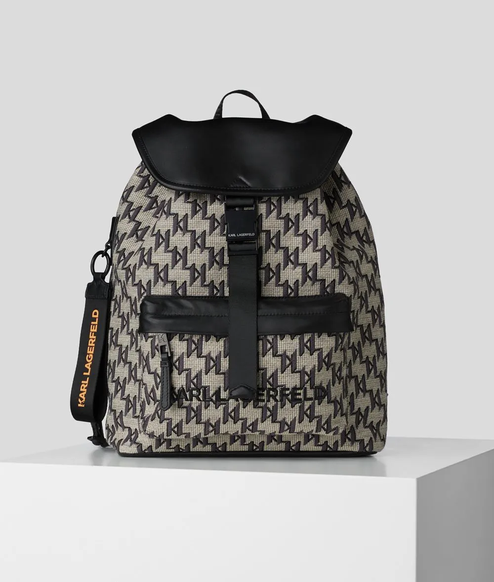 K/MONOGRAM NYLON BACKPACK