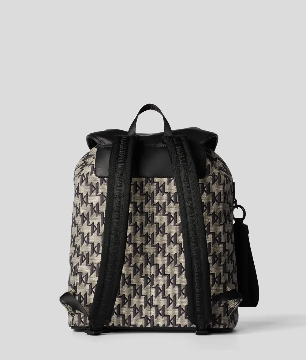 K/MONOGRAM NYLON BACKPACK
