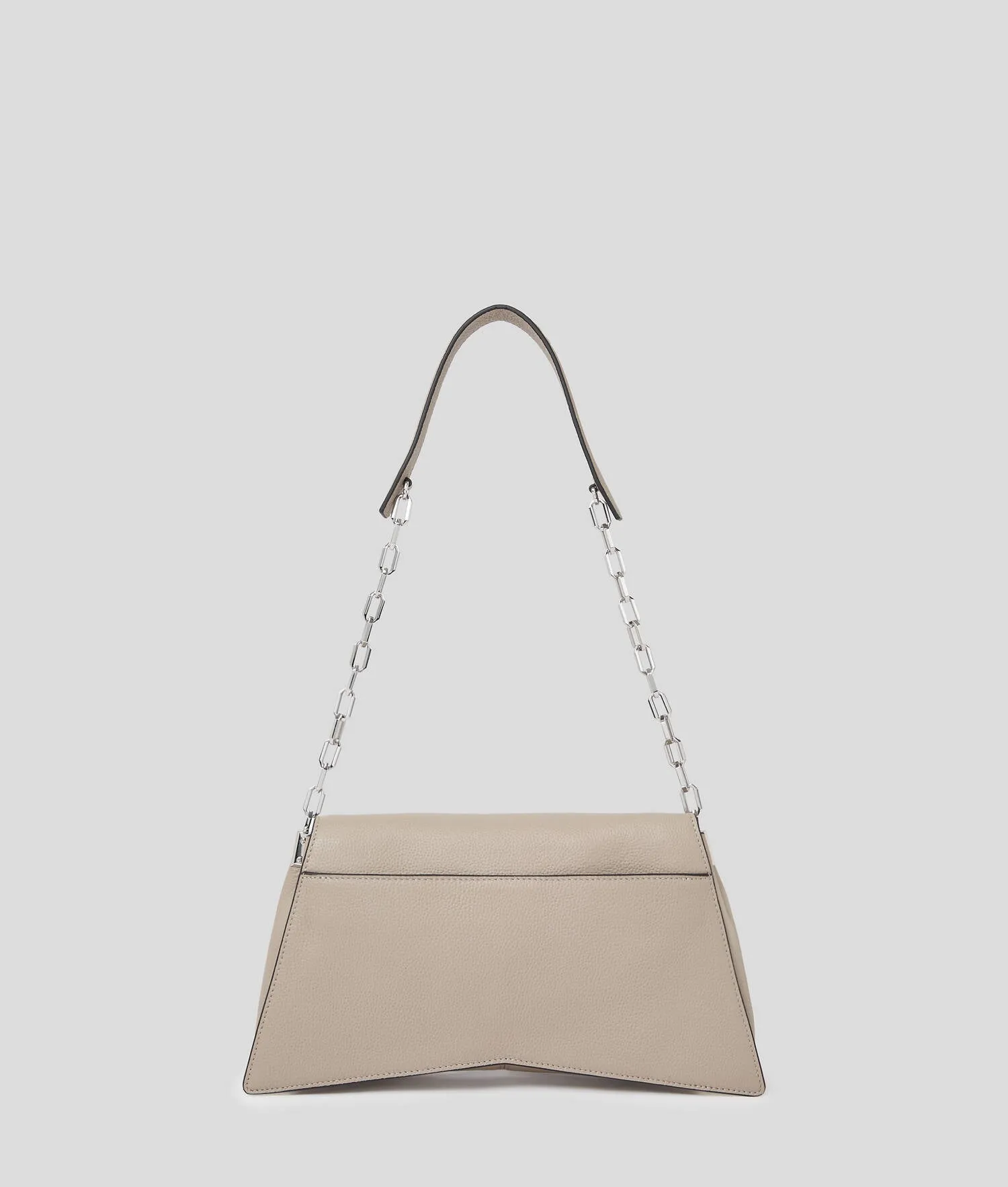 K/SEVEN LARGE GRAINY-LEATHER SHOULDER BAG
