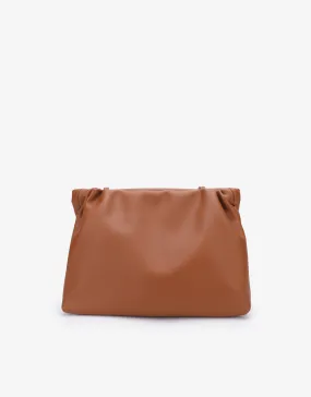 OPHELIA CLUTCH BROWN