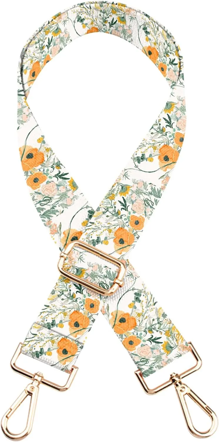 Purse Strap Crossbody Shoulder Straps Adjustable Replacement 1.5 inch Wide for Women Girls Bag Cute Aesthetic