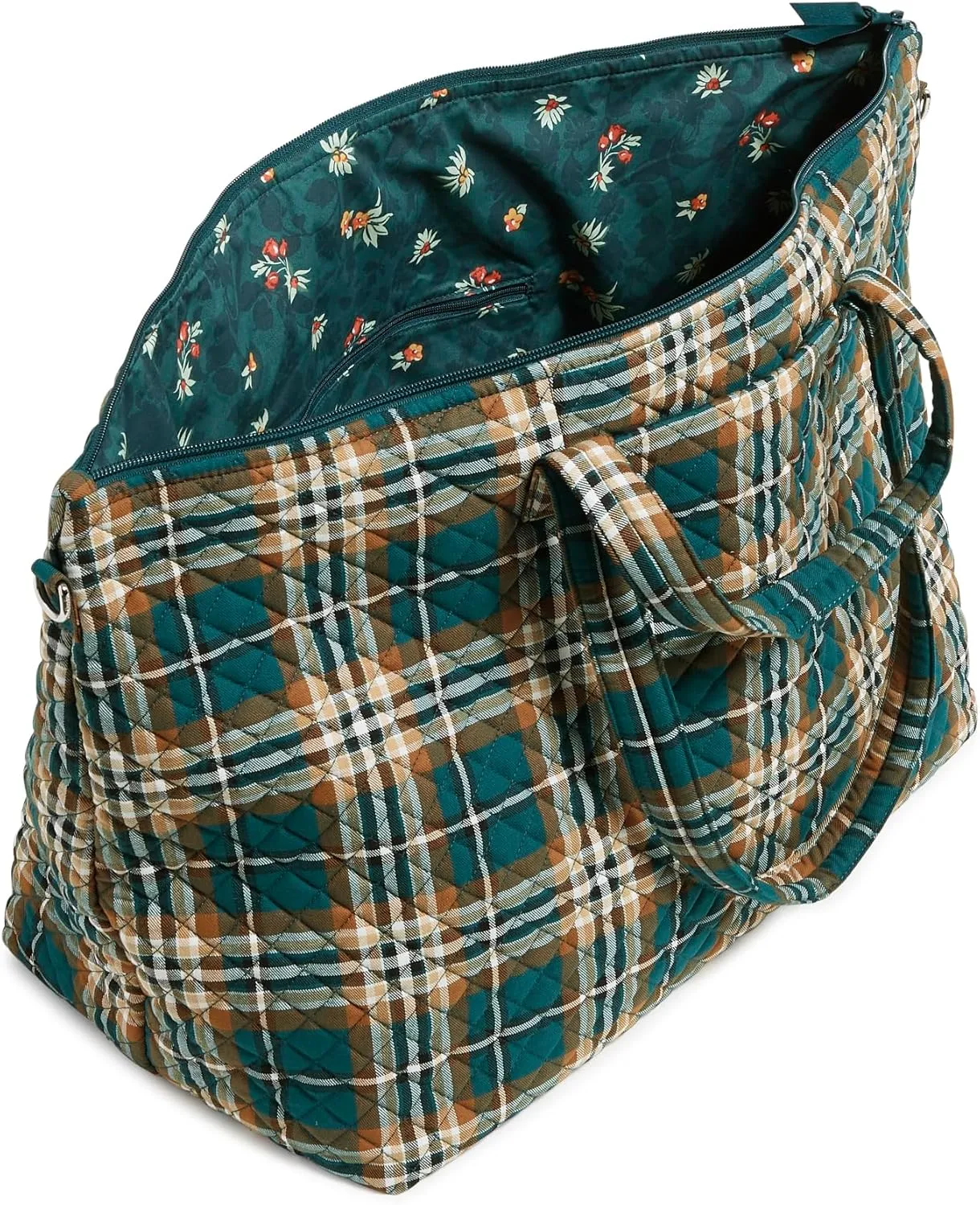 Vera Bradley Women's Cotton Overnight Tote Travel Bag