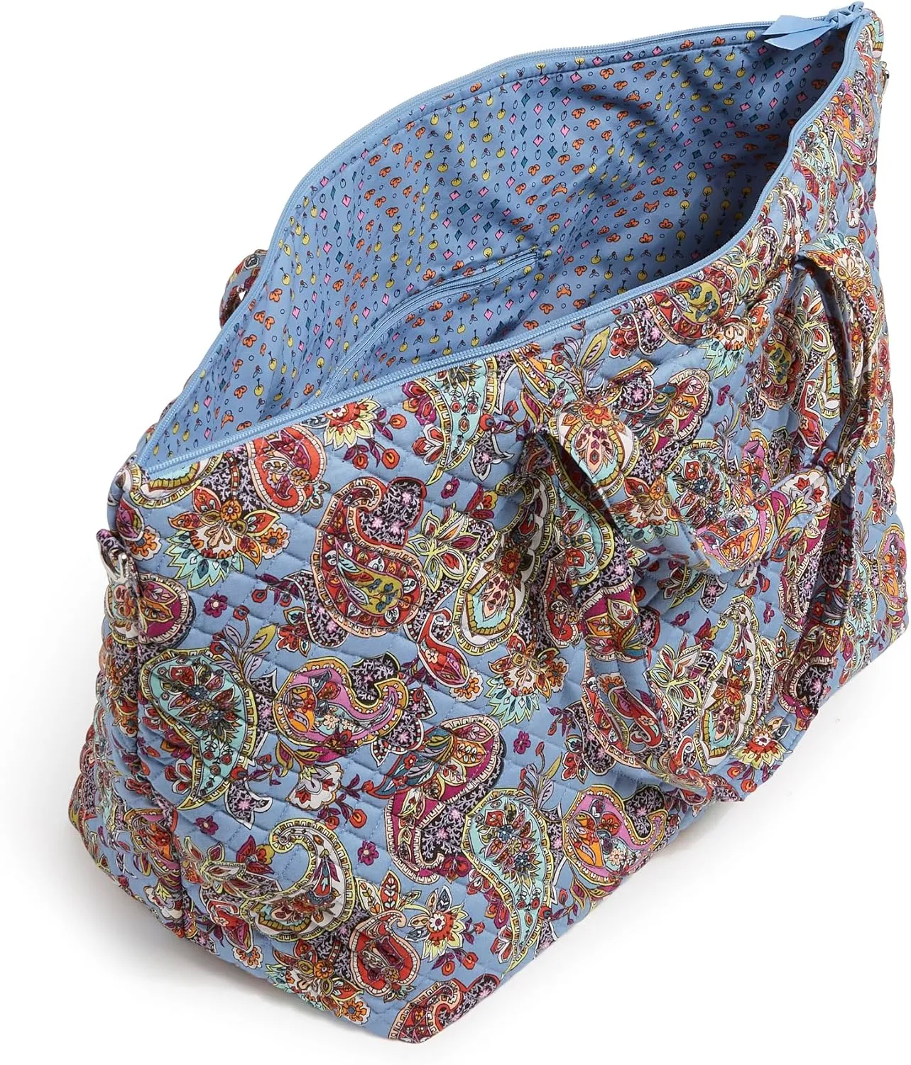 Vera Bradley Women's Cotton Overnight Tote Travel Bag